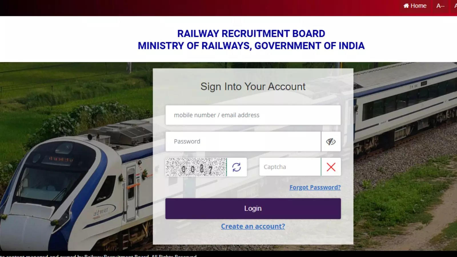 RRB NTPC Apply Online 2024 How To Fill The Application Form For