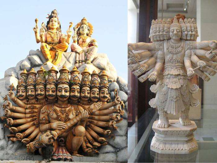 Lord Shiva And Ravanan