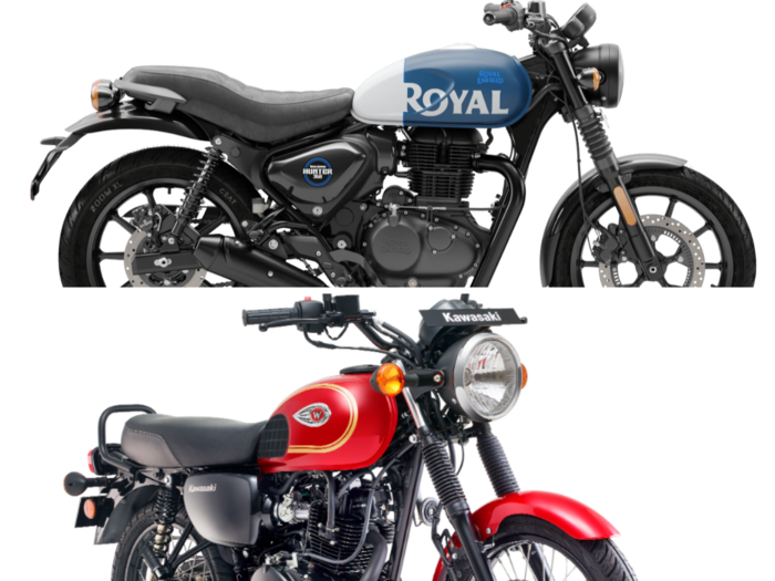 RE Hunter 350 Vs Kawasaki W175