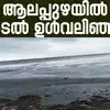 Alappuzha Sea Recession,ആലപ്പുഴയിൽ കടൽ 150 മീറ്ററോളം ഉൾവലിഞ്ഞു ...