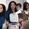 കാവ്യ മാധവനും മഹാലക്ഷ്മിയും താലോലിക്കുന്ന കുഞ്ഞ് ആരാണ് എന്ന് കണ്ടോ; ഒരു പേര് കൊണ്ട് വാര്‍ത്തകളില്‍ ഇടം നേടിയ ഓം ബേബി!