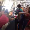 Womens WWE Fight for Seats in Mumbai Local Train Video Viral ...