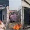 MNS Karyakarta Aggressive Stand Toll Booth Fire After Avinash Jadhav ...