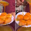 How to Make Mango Pani Puri weird food video Viral - मॅगी चिक्की आणि ...