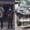 High Speed BMW Car Hits Scooter 5 Year Old Girl Dies In Front Of Father ...