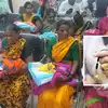 Kolhapur dhananjay mahadik distributed gold rings to newborn girls in ...