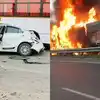Pune Navale Bridge Two Containers and a Car Accident Three People Dead ...