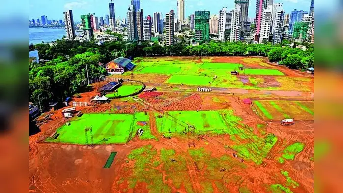 शिवाजी पार्कला झळाळी शिवाजी पार्कला झळाळी