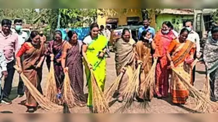 भगूर नगरपरिषदेतर्फेस्वच्छता मोहीम सुरू भगूर नगरपरिषदेतर्फेस्वच्छता मोहीम सुरू