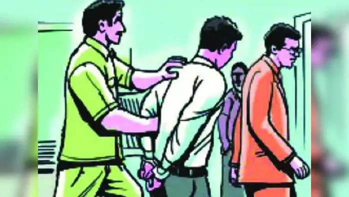 वर्धा मार्गावर गुंडाला शस्त्रासह अटक वर्धा मार्गावर गुंडाला शस्त्रासह अटक