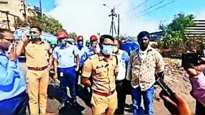 बोईसरमध्ये वायुगळती;कामगारांना श्वसन त्रास बोईसरमध्ये वायुगळती;कामगारांना श्वसन त्रास