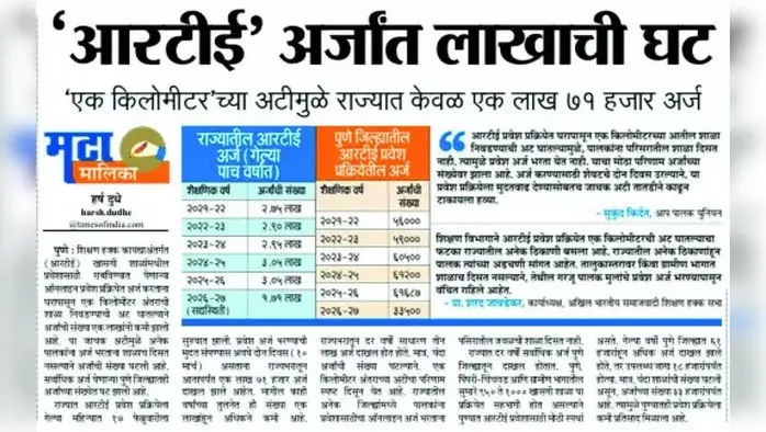 ‘आरटीई’बाबतची एक किमी अट स्थगित ‘आरटीई’बाबतची एक किमी अट स्थगित