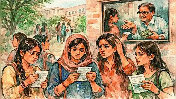 मुलींकडून शुल्क; कॉलेजांवर बडगा मुलींकडून शुल्क; कॉलेजांवर बडगा