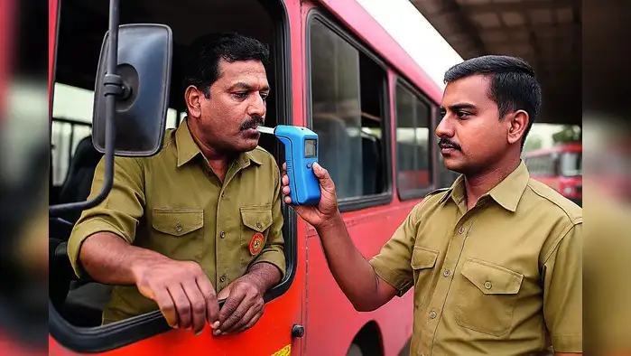 चालकांची ‘अल्कोटेस्ट’ चालकांची ‘अल्कोटेस्ट’