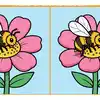 Puzzle Challenge Find 3 Differences Between These Two Pink Flowers ...