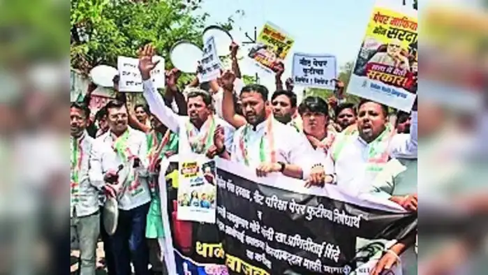 शहापूर तालुक्यातबिबट्या जेरबंद शहापूर तालुक्यातबिबट्या जेरबंद