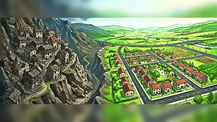 त्रुटींमध्ये अडकले गावांचे पुनर्वसन त्रुटींमध्ये अडकले गावांचे पुनर्वसन