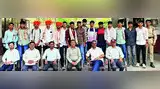 ‘अग्निवीर’मध्ये निवड झालेल्यांचा सन्मान ‘अग्निवीर’मध्ये निवड झालेल्यांचा सन्मान