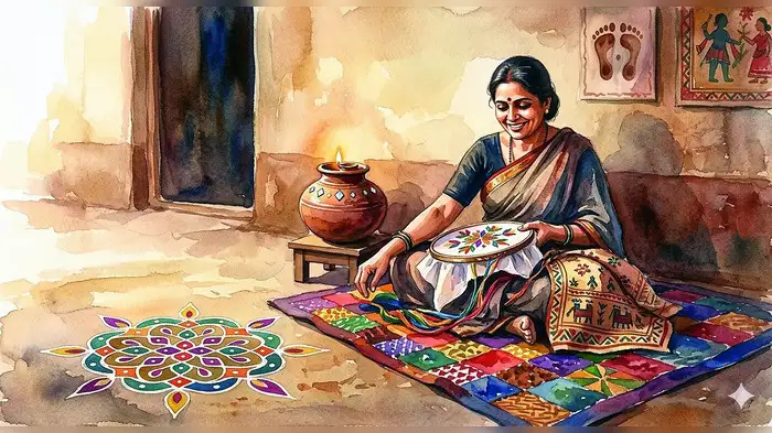 भारतीय कलेतून मायेची ऊब भारतीय कलेतून मायेची ऊब