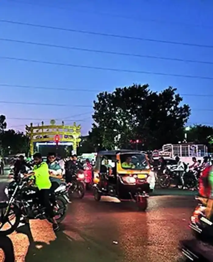 फेरीवाल्यांचे अतिक्रमण