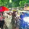 शहरात सायंकाळनंतर बरसल्या पावसाच्या सरी