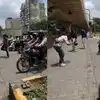 सिग्नलवर रील बनवणाऱ्या तरुण-तरुणीला पोलिसांची समज, माफीनामा