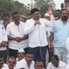 प्राजक्त तनपुरेंचा रेल्वेमार्गाविरोधात आक्रमक इशारा