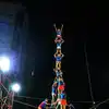 सराव दहीहंडीत थरांची ‘नऊ’लाई