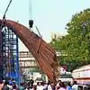 दुर्घटनेनंतर राजकारण तापले