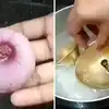 तांब्याची पितळेची भांडी चमकावा वर्षातून एकदाच चमकवा,कांदाचा असा करा वापर