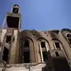 Cairo Church Fire,प्रार्थनेसाठी जमले,आगीच्या भडक्यानंतर चेंगराचेंगरी ...