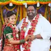 Ravindra Chandrasekaran Mahalaksmi Wedding Photo,साउथची ही सेलिब्रिटी ...