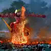 Ravan Dahan Funny Video,रावणाशी पंगा घेणं पडलं महागात, जाळायला ...