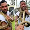 Python Attack Video,अजगराशी खेळ आला अंगाशी, मानेभोवती मारला घट्ट पीळ ...