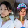 Why Do Myanmar Women Wear Metal Rings Around Neck; सौंदर्यासाठी नाही तर ...