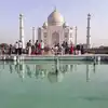 Agra News: Father in law and son in law clashed at entry gate of Taj ...