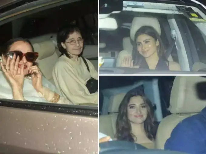 रॉकी और रानी की प्रेम कहानी की स्क्रीनिंग में उमड़े सितारे