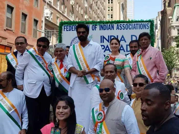 Tamannaah Bhatia as Grand Marshall At NJ India Day Parade: गर्व का पल ...