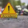Mathura Road Accident,मथुरा सड़क हादसे में 4 लोगों की मौत, खड़े ट्रक से तेज  रफ्तार कार के टकराने से हुआ हादसा - mathura businessmen and truck driver  died in road accident -
