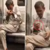 Delhi Metro Ka Viral Video,Delhi Metro Video: चचा ने मेट्रो कोच में ...