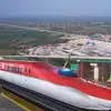 मुंबई बुलेट ट्रेन अपडेट,Bullet Train: आसमान से दिख रहा मुंबई-अहमदाबाद ...