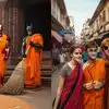 Superheros Ram Madir Pics,स्पाइडरमैन के साथ पीली धोती-साड़ी में राम ...