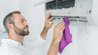 How To Clean Air Conditioner At Home,AC की सर्विस में क्यों खर्च करना है  पैसा, आसान टिप्स को फॉलो करके खुद कर सकते हैं फ्री में क्लीनिंग - tips for  cleaning split