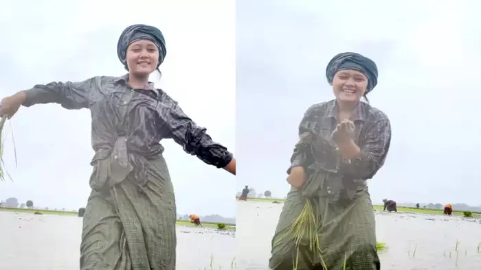 Assam Influencer Angaaro Sa Viral Dance,रोपनी के साथ असम की इंफ्लुएंसर ...