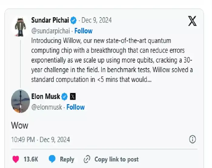 क्या है Google की नई क्वांटम चिप Willow? Elon Musk ने की तारीफ, 25 साल ...