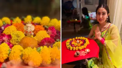 सारा अली खान ने यूं बैठाए