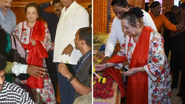 फूलों वाला पहना है सूट 