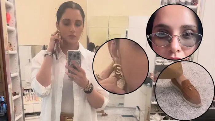 चश्मा लगा दिखाया टशन