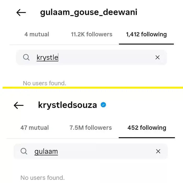 krystle dsouza breakup