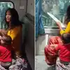 Woman Passenger Breaks AC Coach Window